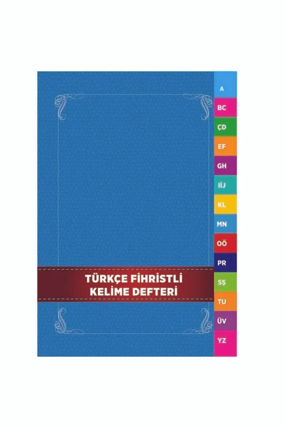 Defter Kelime Fihristi Türkçe Karatay Yayınevi Plastik Kapak 153-