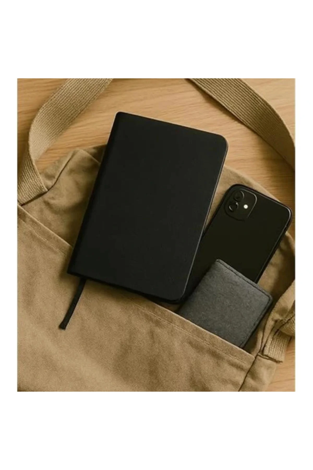 Defter, Noktalı Defter, Termo Deri Kapaklı Noktalı Defter, 128 Yaprak A5 Defter, Ofis