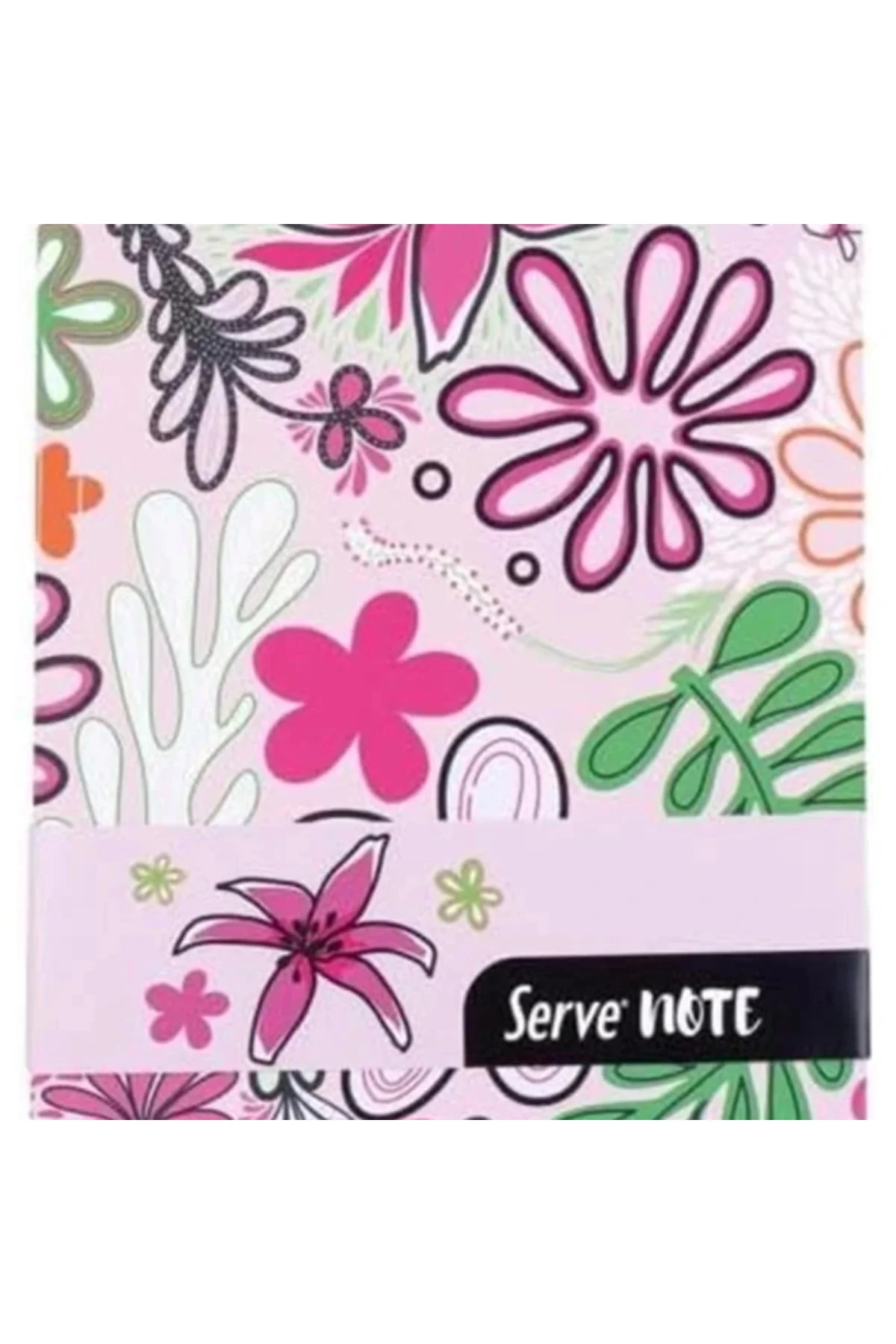 DEFTER SETI DESENLİ SEKER PEMBE ÖZEL KUTUDA