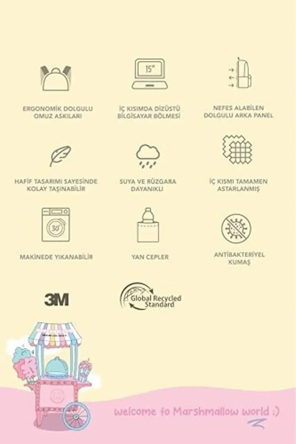 DEGRADÉ NEW BACKPACK SIRT ÇANTASI 395519