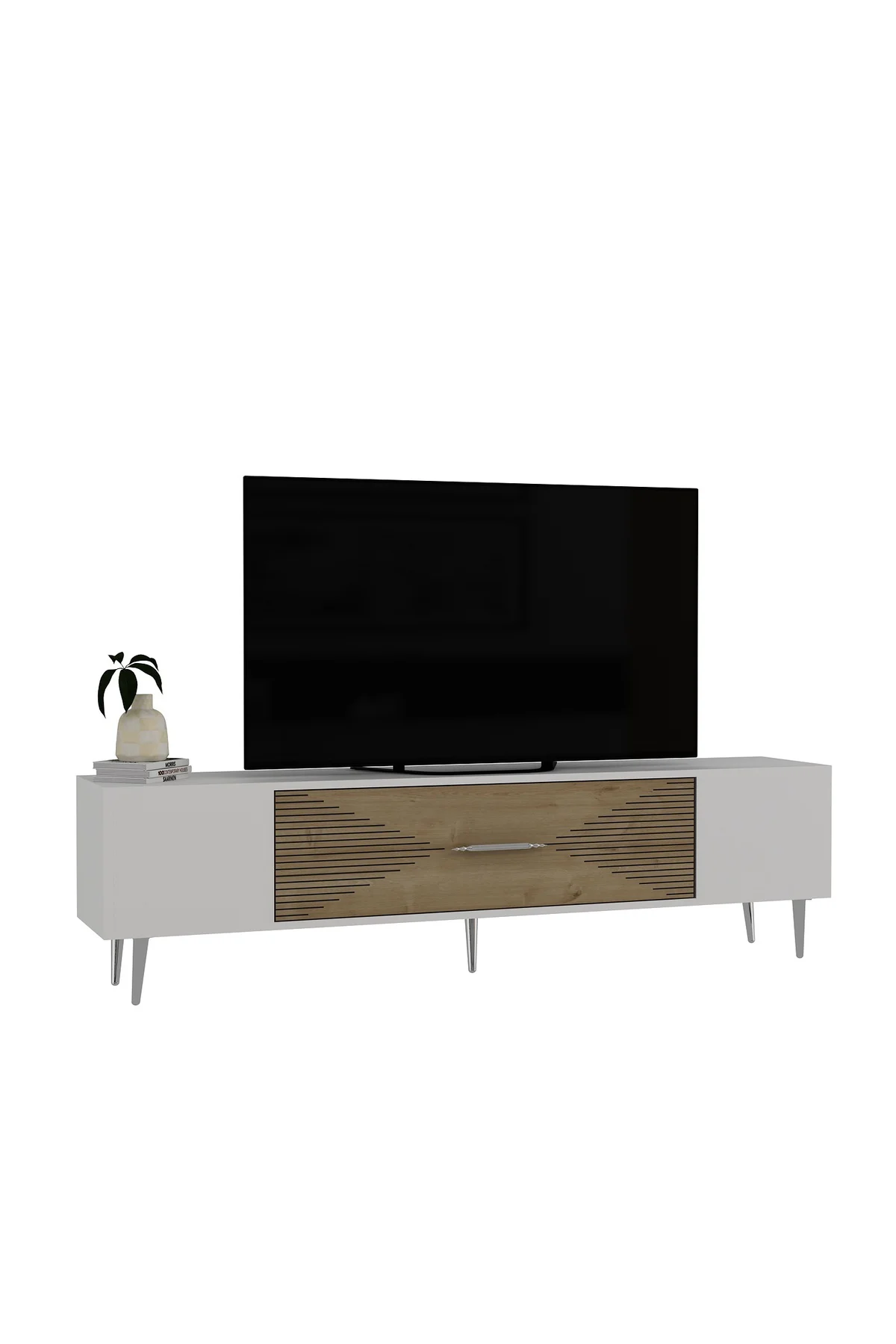DEKOL1CT TV SEHPASI ANTRASİT-ALTIN
