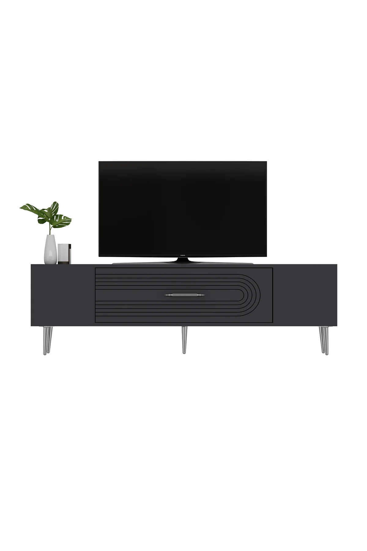 DEKOL3CT TV SEHPASI ANTRASİT-GÜMÜŞ