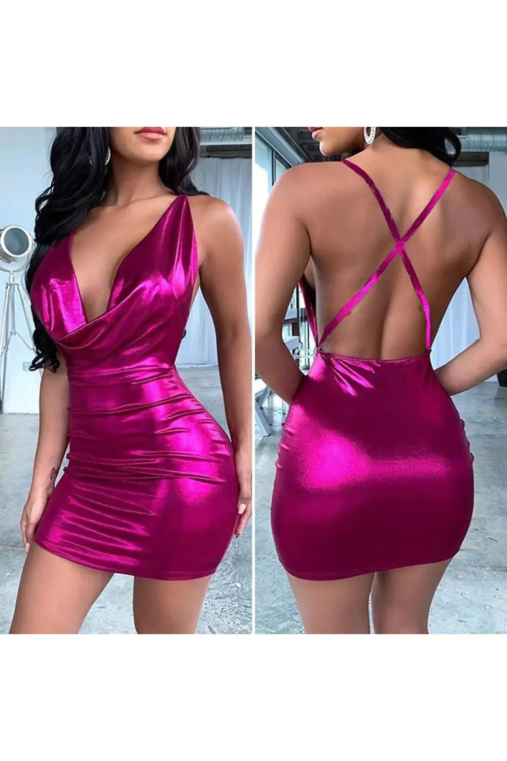 Pilelistore Dekolteli Elbise Pilelistore Dekolteli Elbise