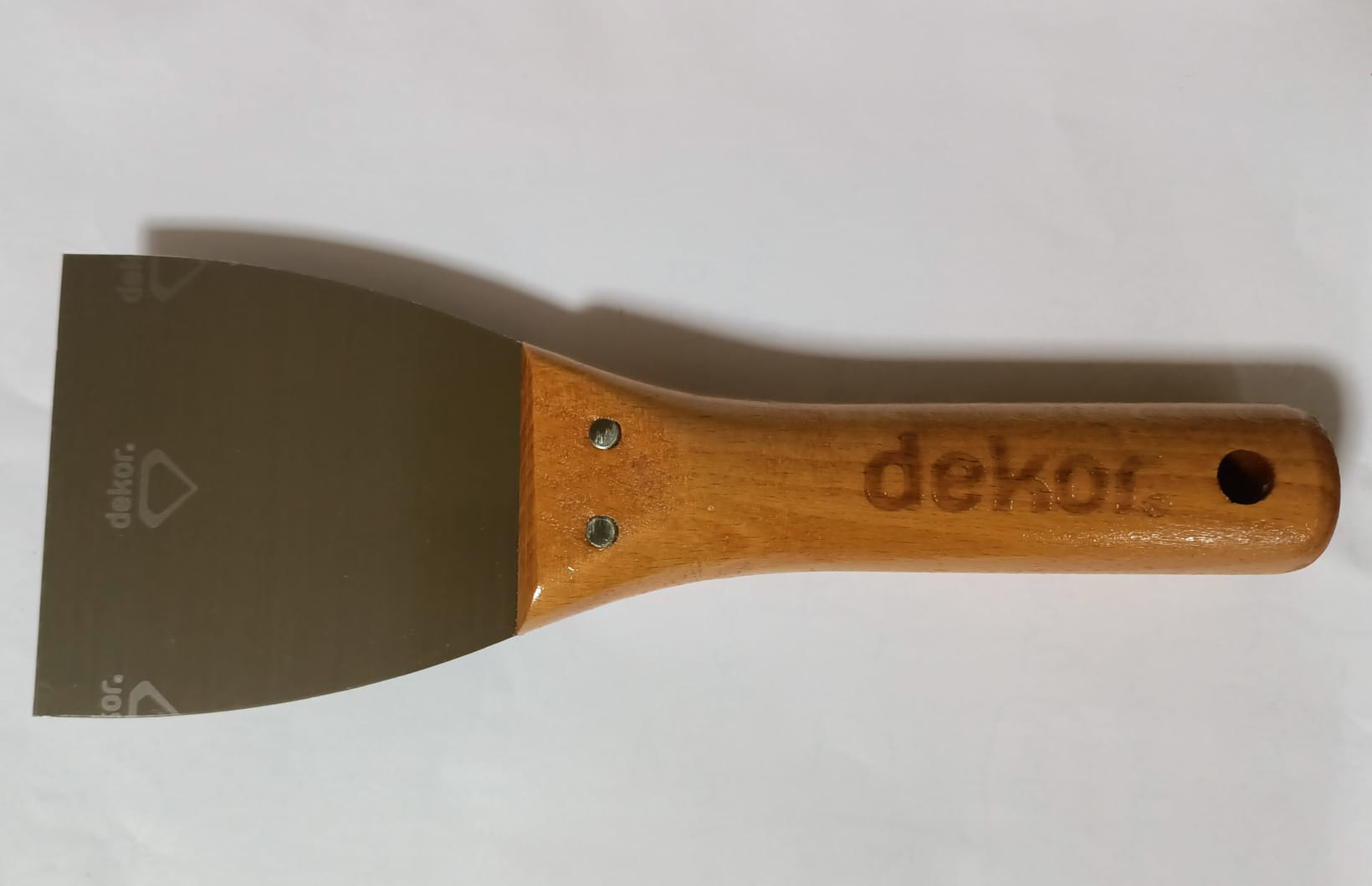 Dekor Macun Ispatulası Ahşap Saplı No:8 - (8 cm)