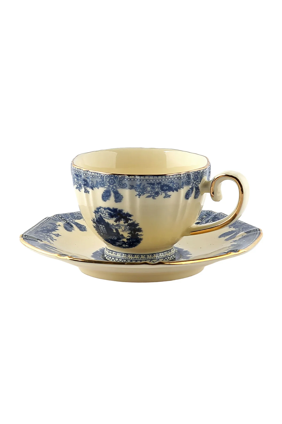 Dekor Margaret New Bone Kahve Fincan Seti 6lı