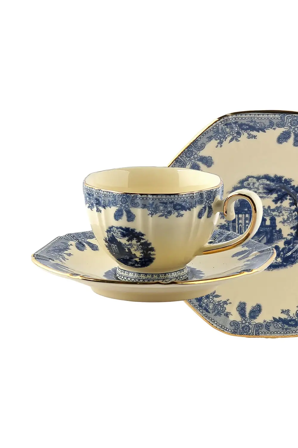 Dekor Margaret New Bone Kahve Fincan Seti 6lı