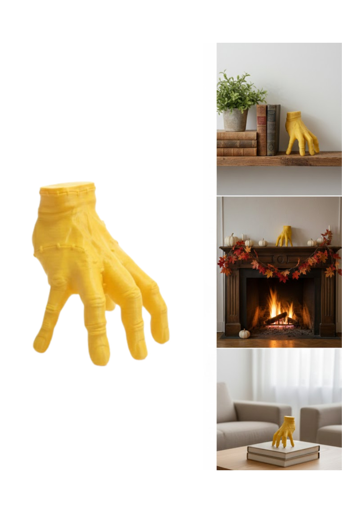 DEKORASYON EL KÜCÜK SARI - Lisinya