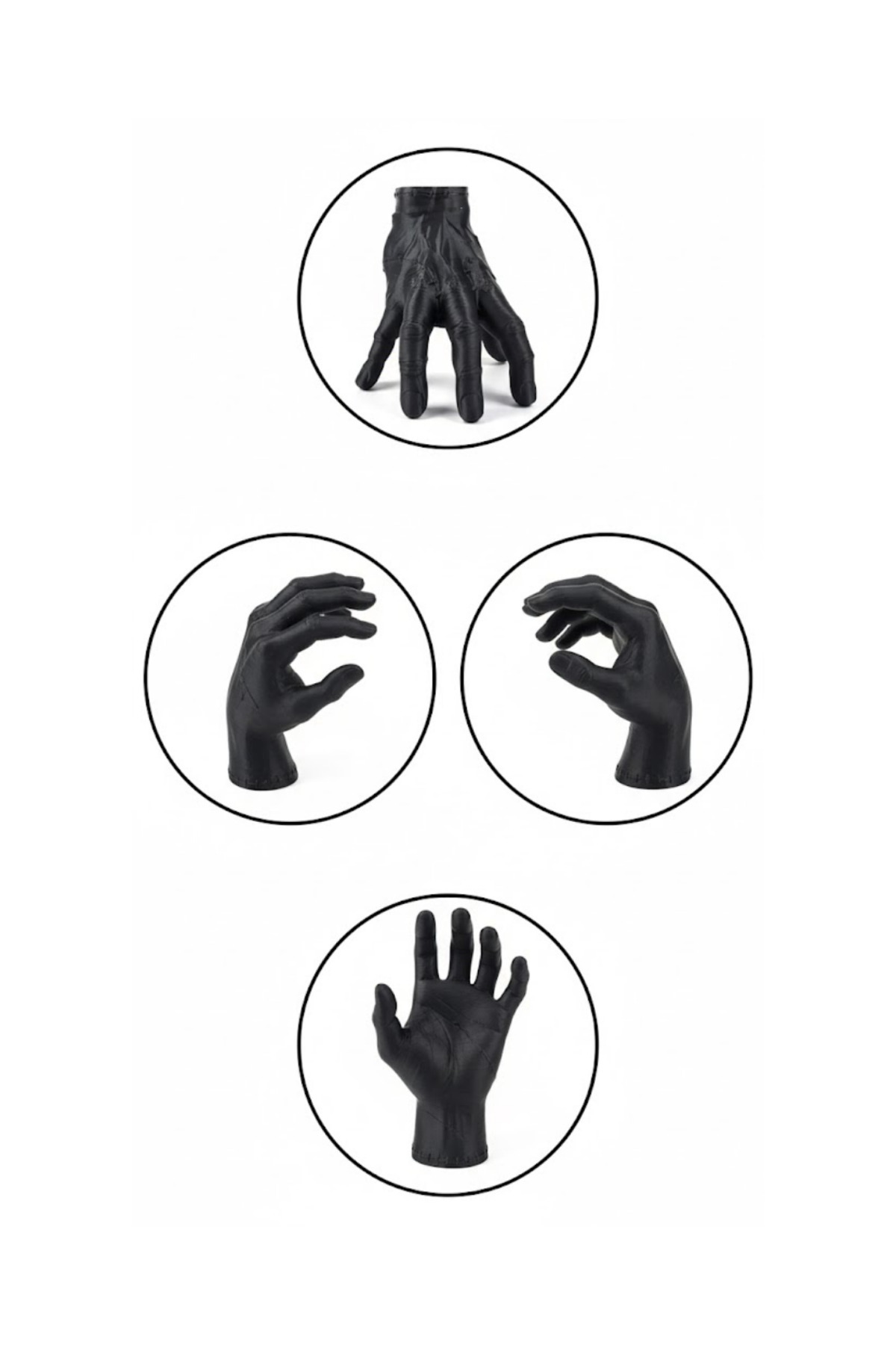 DEKORASYON EL KÜCÜK SİYAH - Lisinya