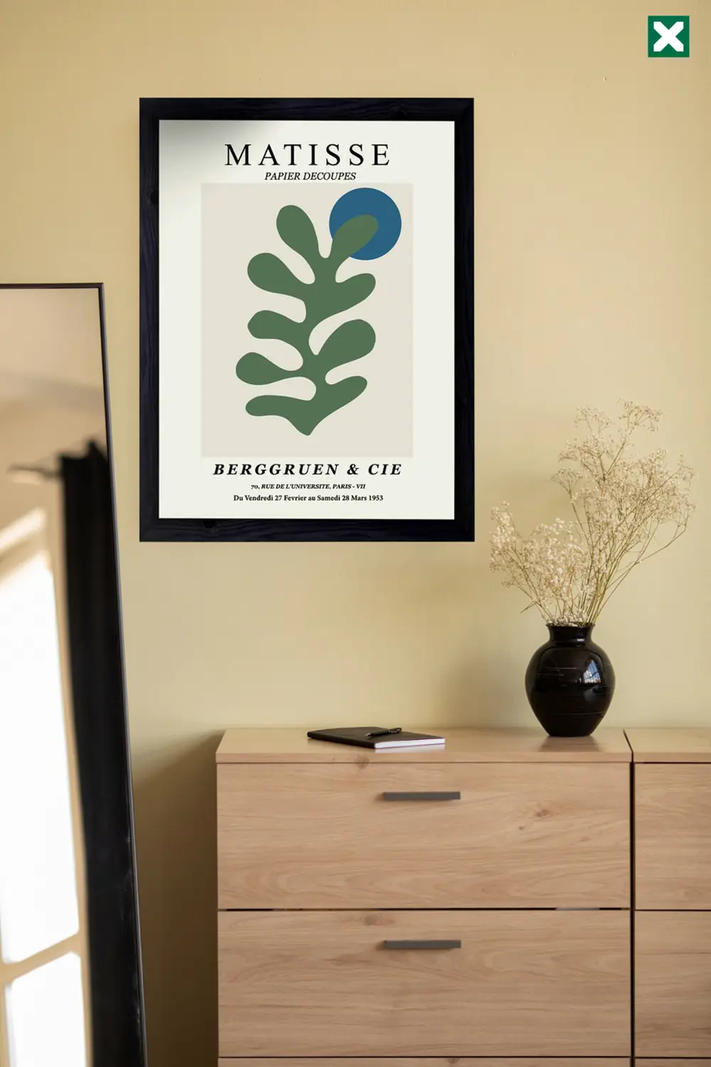 Dekoratif 3’lü Set Çerçeve Görünümlü Modern Mdf Tablo ,