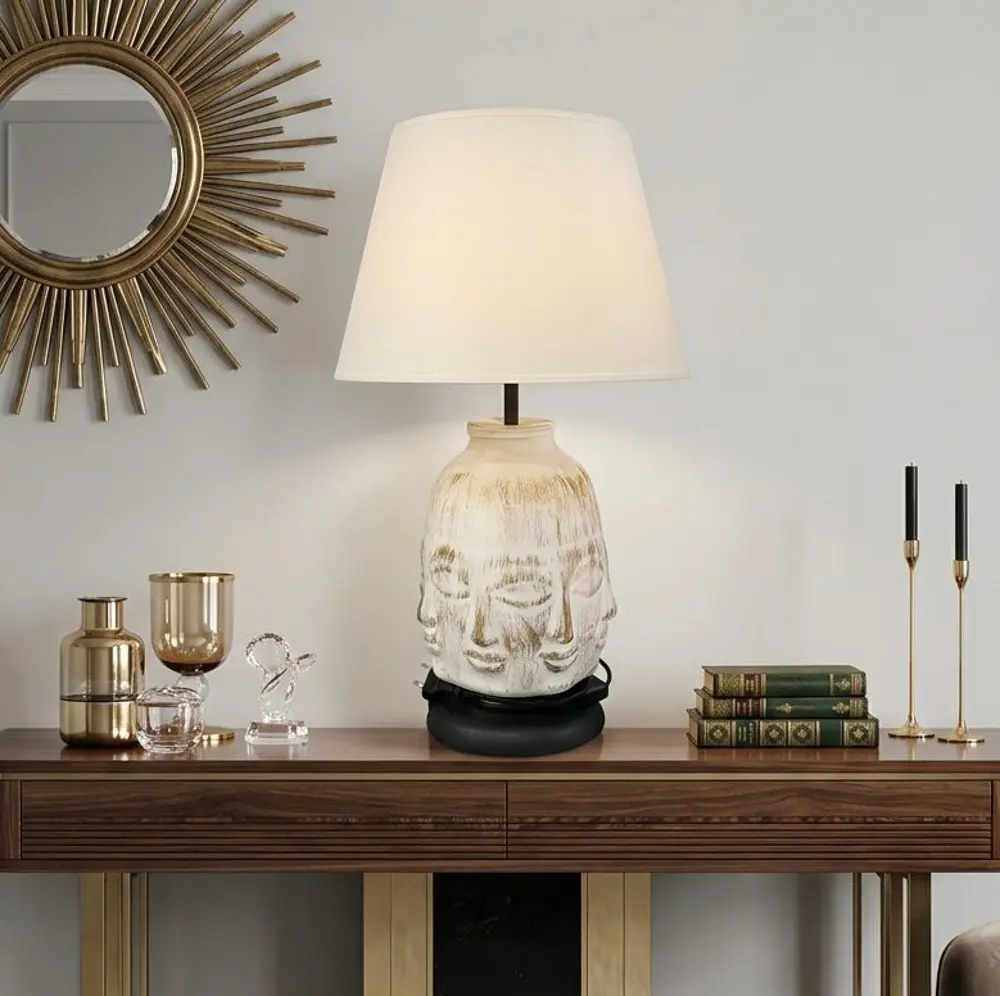 Dekoratif Adler Çok Yüz Abajur  Biblo