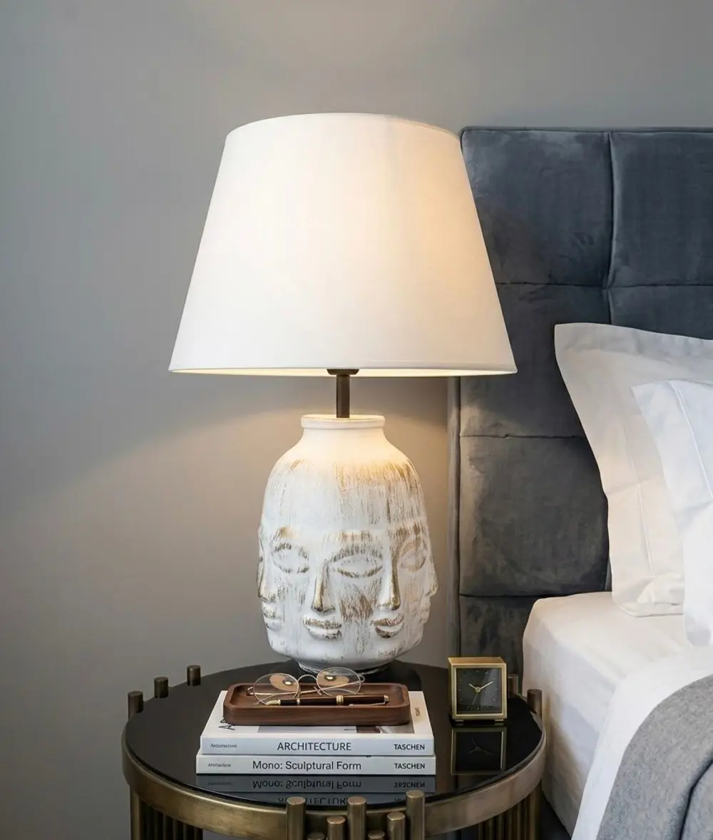 Dekoratif Adler Çok Yüz Abajur  Biblo