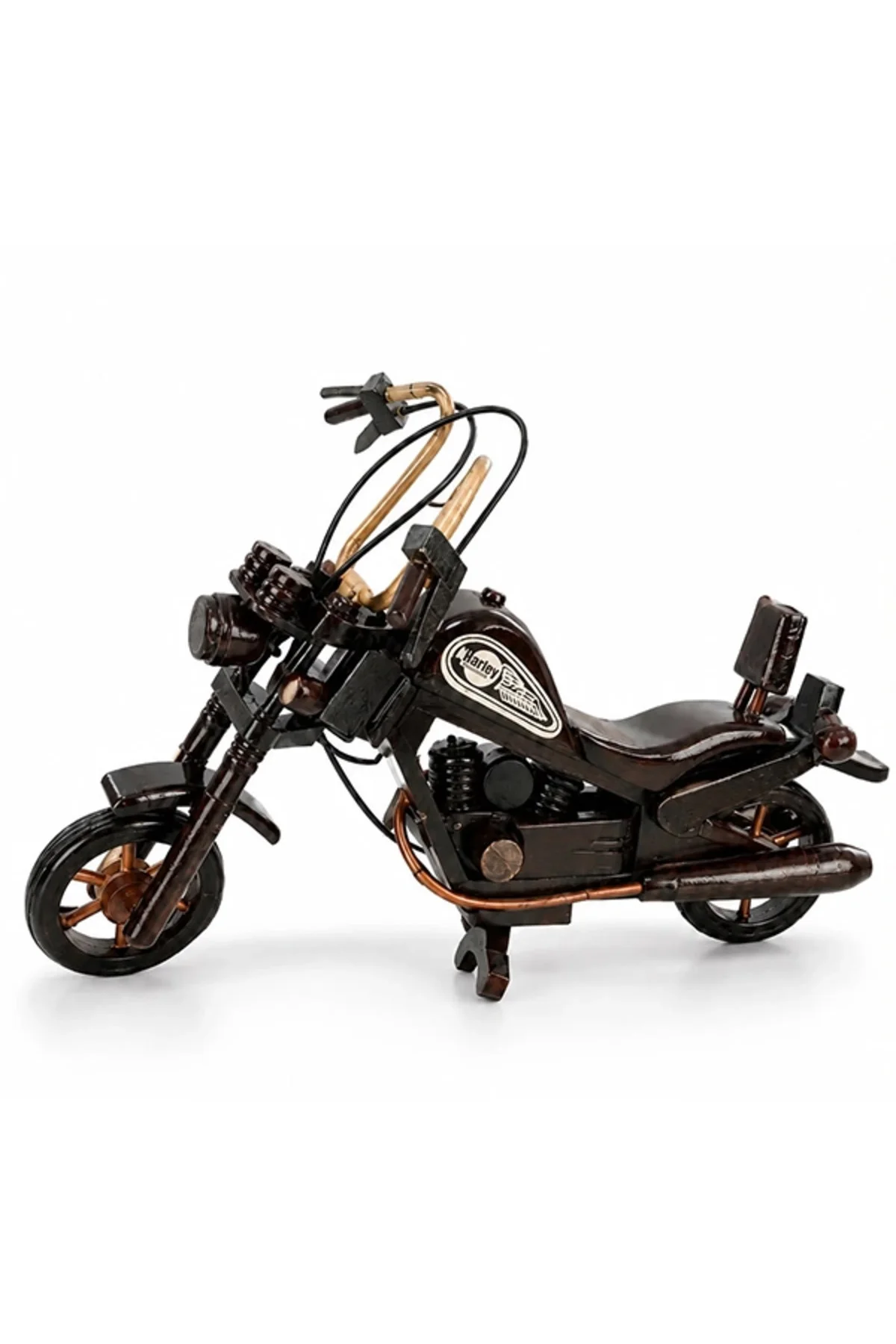 Dekoratif Ahşap Harley Motor Küçük Boy No:1140 Dekoratif Ahşap Harley Motor Küçük Boy No:1140