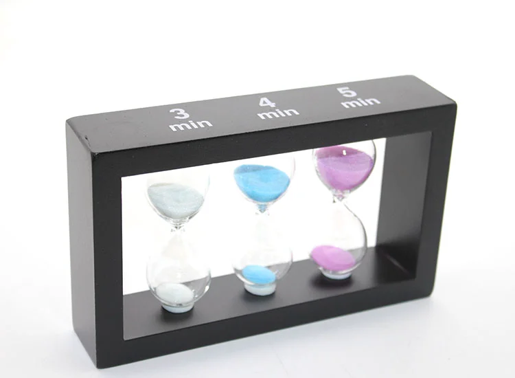 Dekoratif Ahşap Kum Saati Model 4