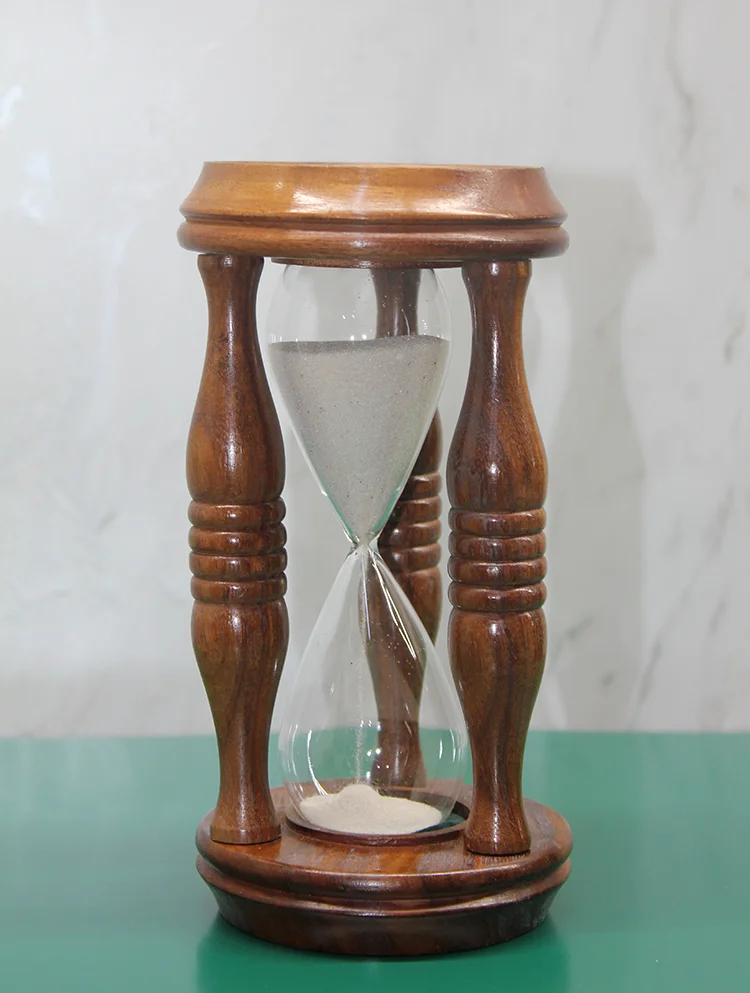 Dekoratif Ahşap Kum Saati