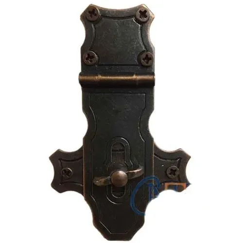 Dekoratif Anahtarlı Sandık Askısı - 40x65mm, Oksit, 1 Adet Fiyatı, Yorumları ve Özellikleri