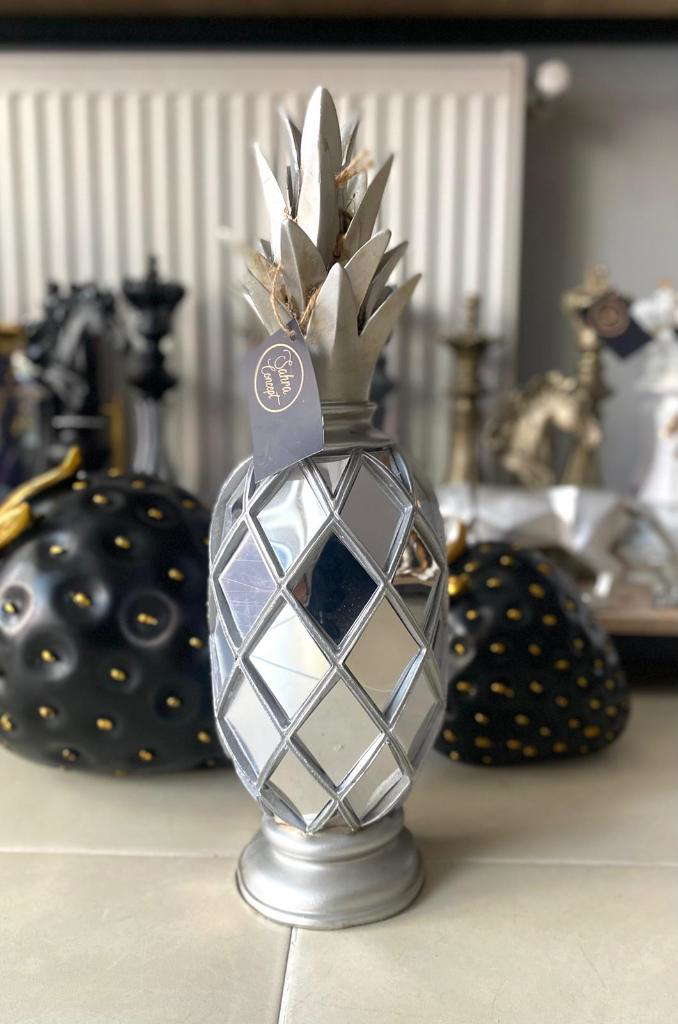 Dekoratif Ananas Biblo (aynalı)