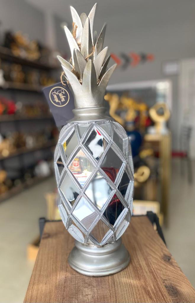 Dekoratif Ananas Biblo (aynalı)