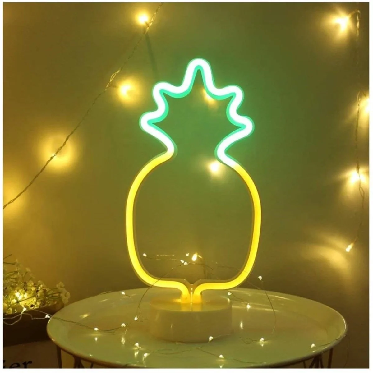 Dekoratif Ananaslı Neon Led Masa Ve Gece Lambası Hediyelik Lamba Bx40 Fiyatı, Yorumları ve Özellikleri