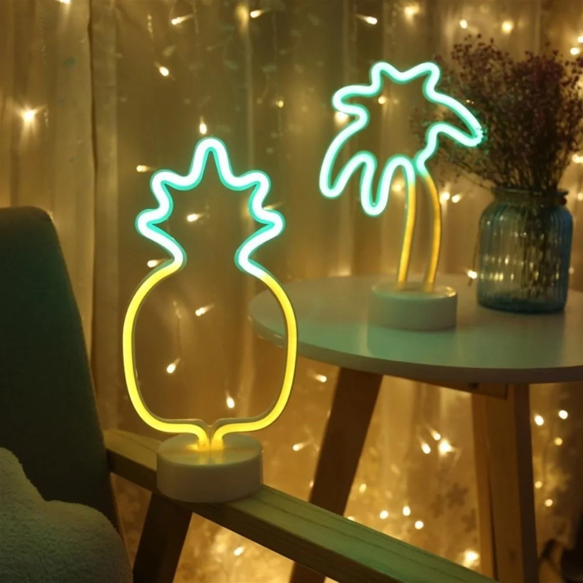 Dekoratif Ananaslı Neon Led Masa Ve Gece Lambası Hediyelik Lamba Bx40 Fiyatı, Yorumları ve Özellikleri