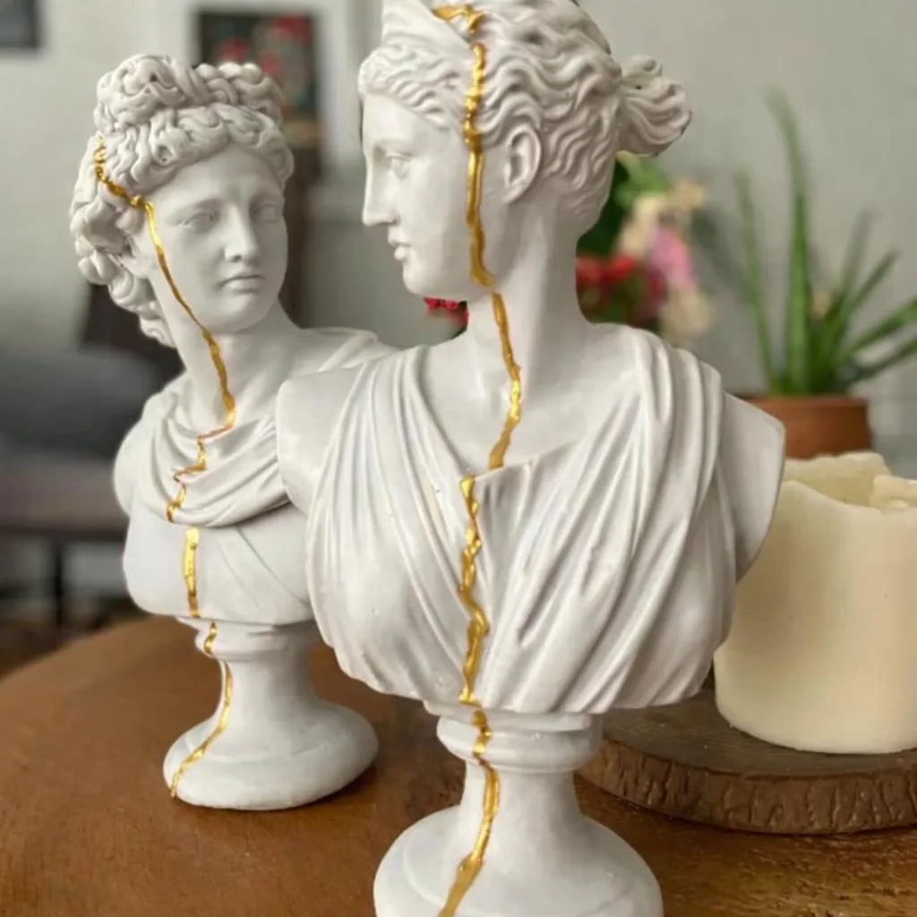 Dekoratif Apollo Diana Büst Biblo – Antik Yunan Heykel Tarzı, Bib Dekoratif Apollo Diana Büst Biblo – Antik Yunan Heykel Tarzı, Bib