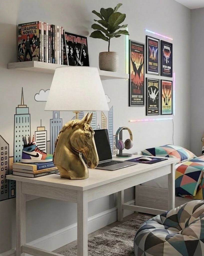 Dekoratif At Abajur  Biblo