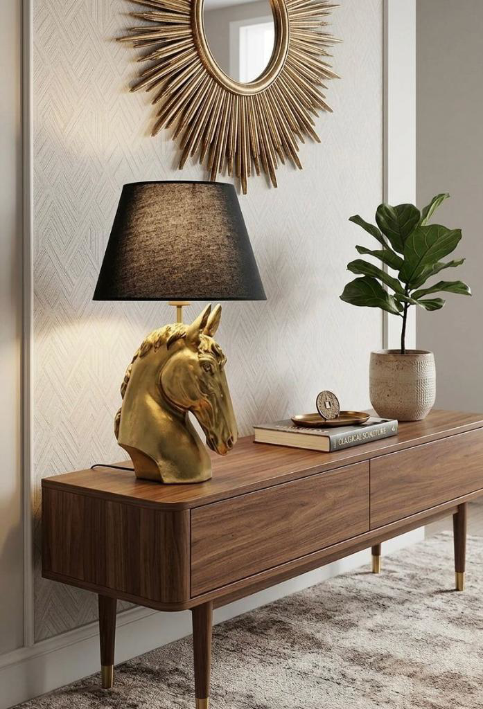 Dekoratif At Abajur  Biblo