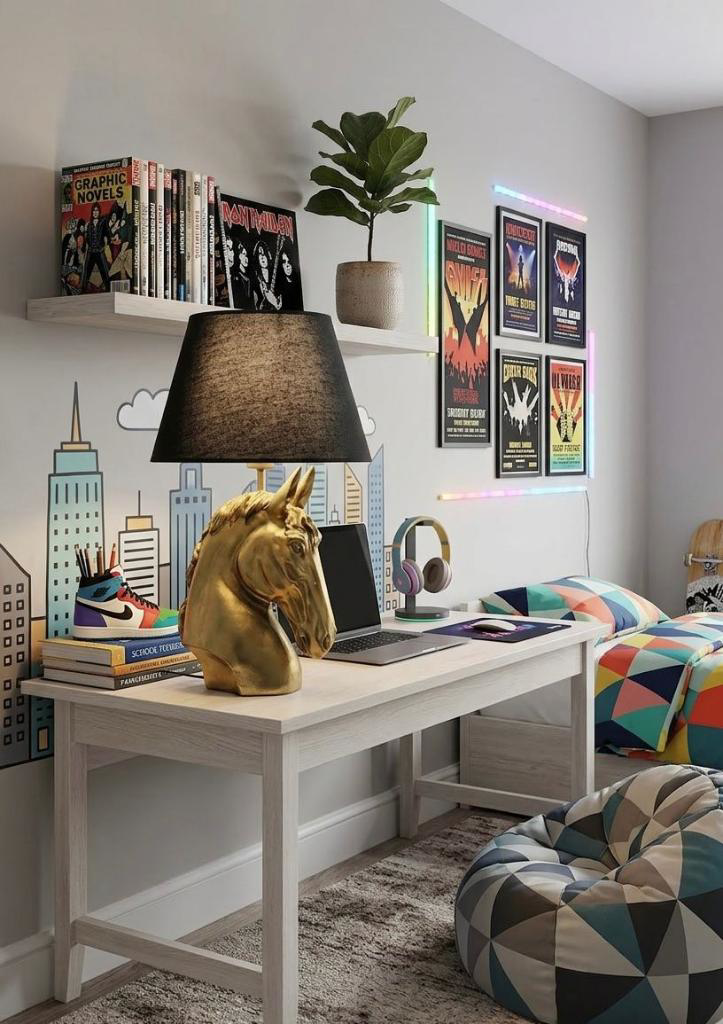 Dekoratif At Abajur  Biblo