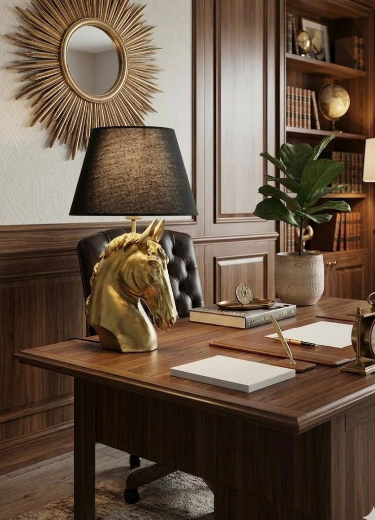 Dekoratif At Abajur  Biblo