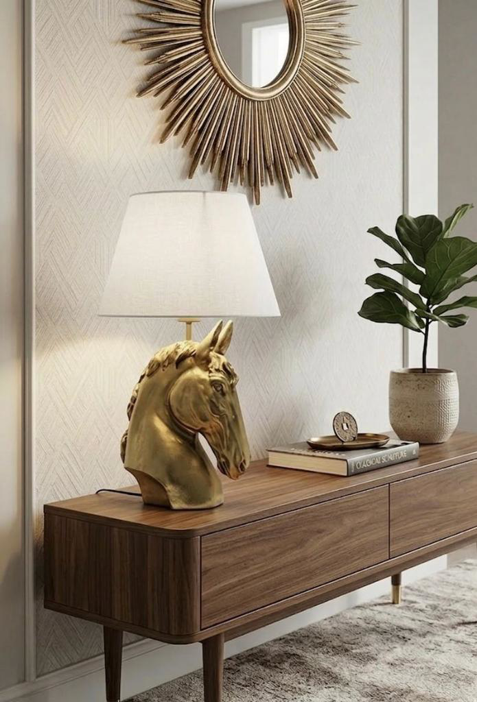 Dekoratif At Abajur  Biblo