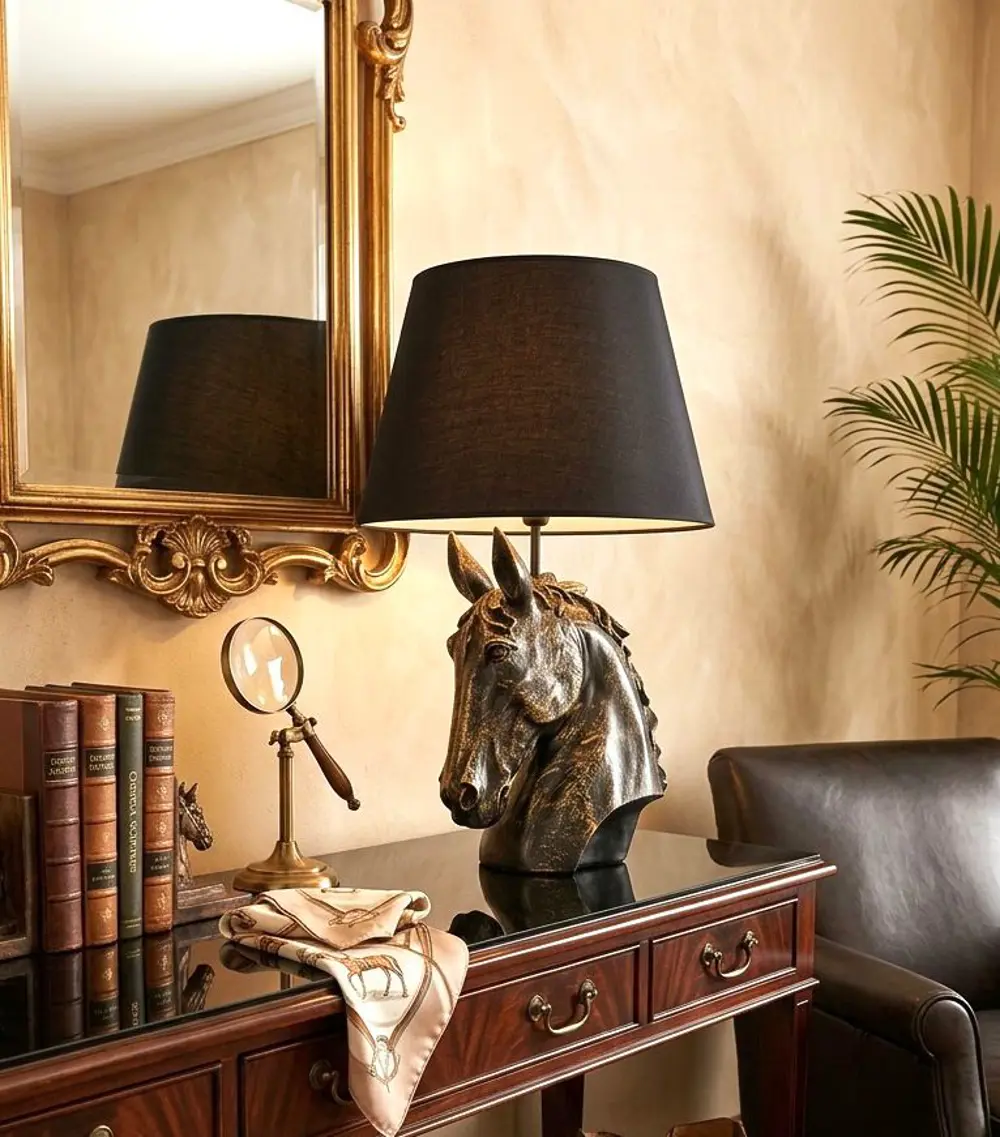 Dekoratif At Abajur  Biblo