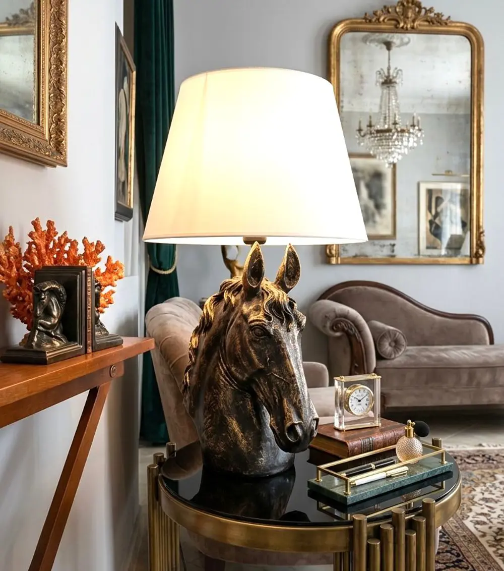 Dekoratif At Abajur  Biblo