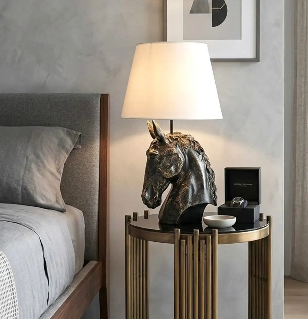 Dekoratif At Abajur  Biblo