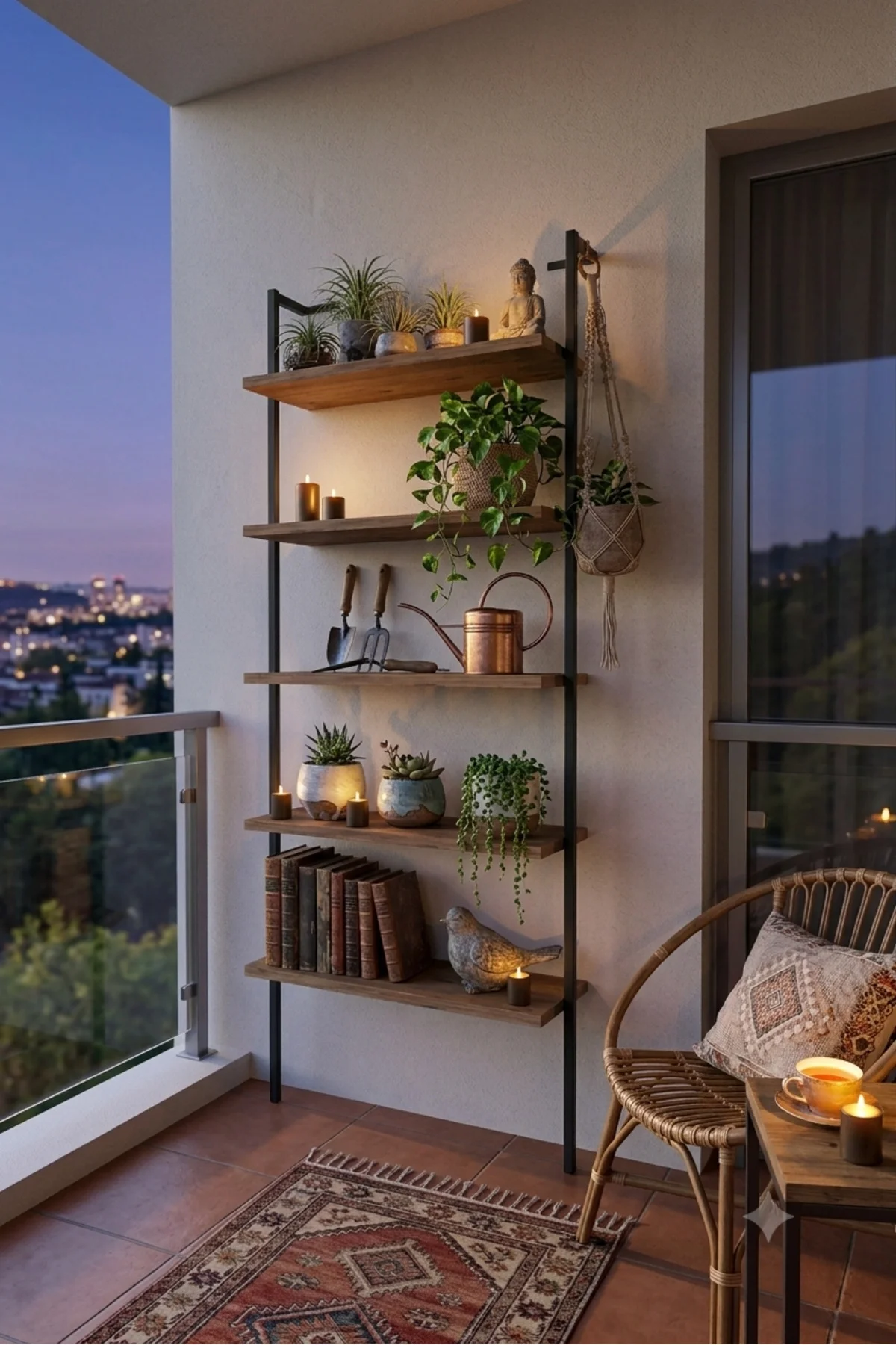 Dekoratif Balkon, Hol, Antre,Banyo ve Salon Rafı 5 Katlı Düzenley Dekoratif Balkon, Hol, Antre,Banyo ve Salon Rafı 5 Katlı Düzenley
