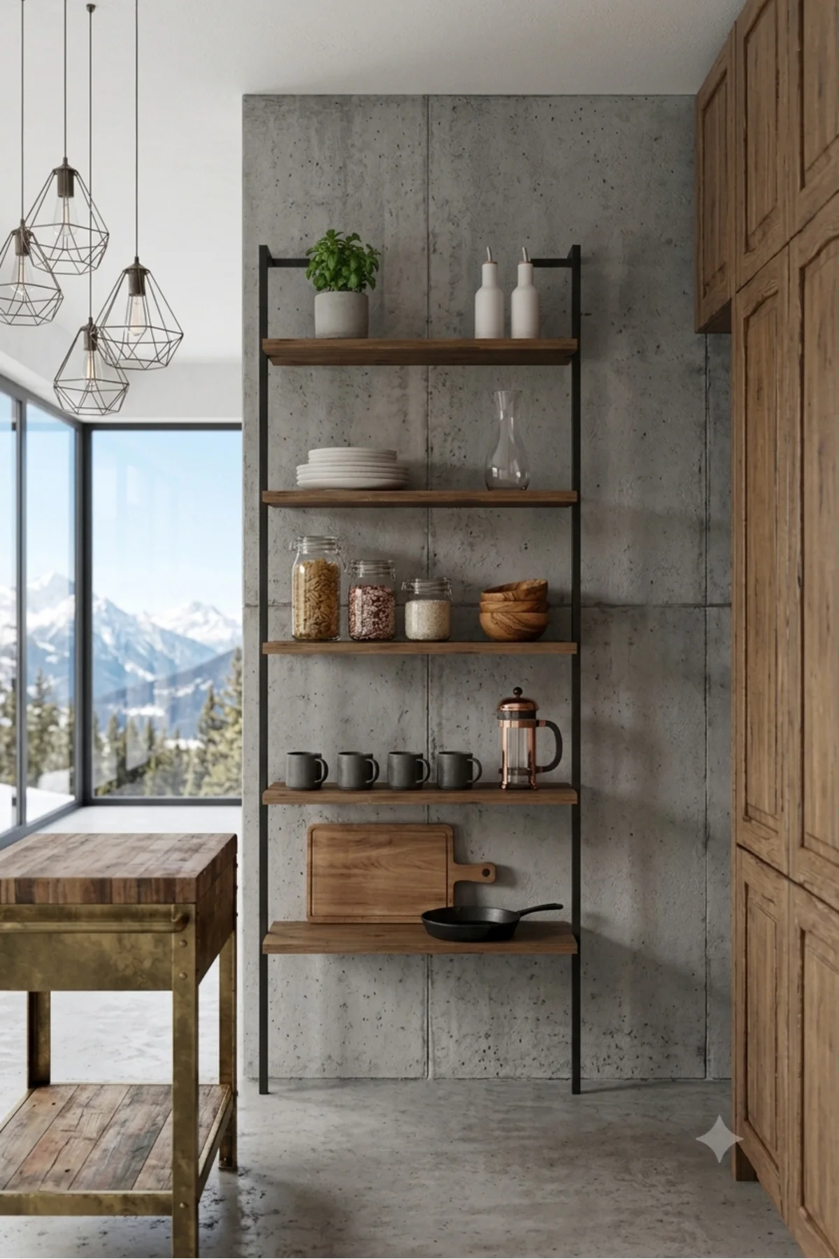 Dekoratif Balkon, Hol, Antre,Banyo ve Salon Rafı 5 Katlı Düzenley Dekoratif Balkon, Hol, Antre,Banyo ve Salon Rafı 5 Katlı Düzenley