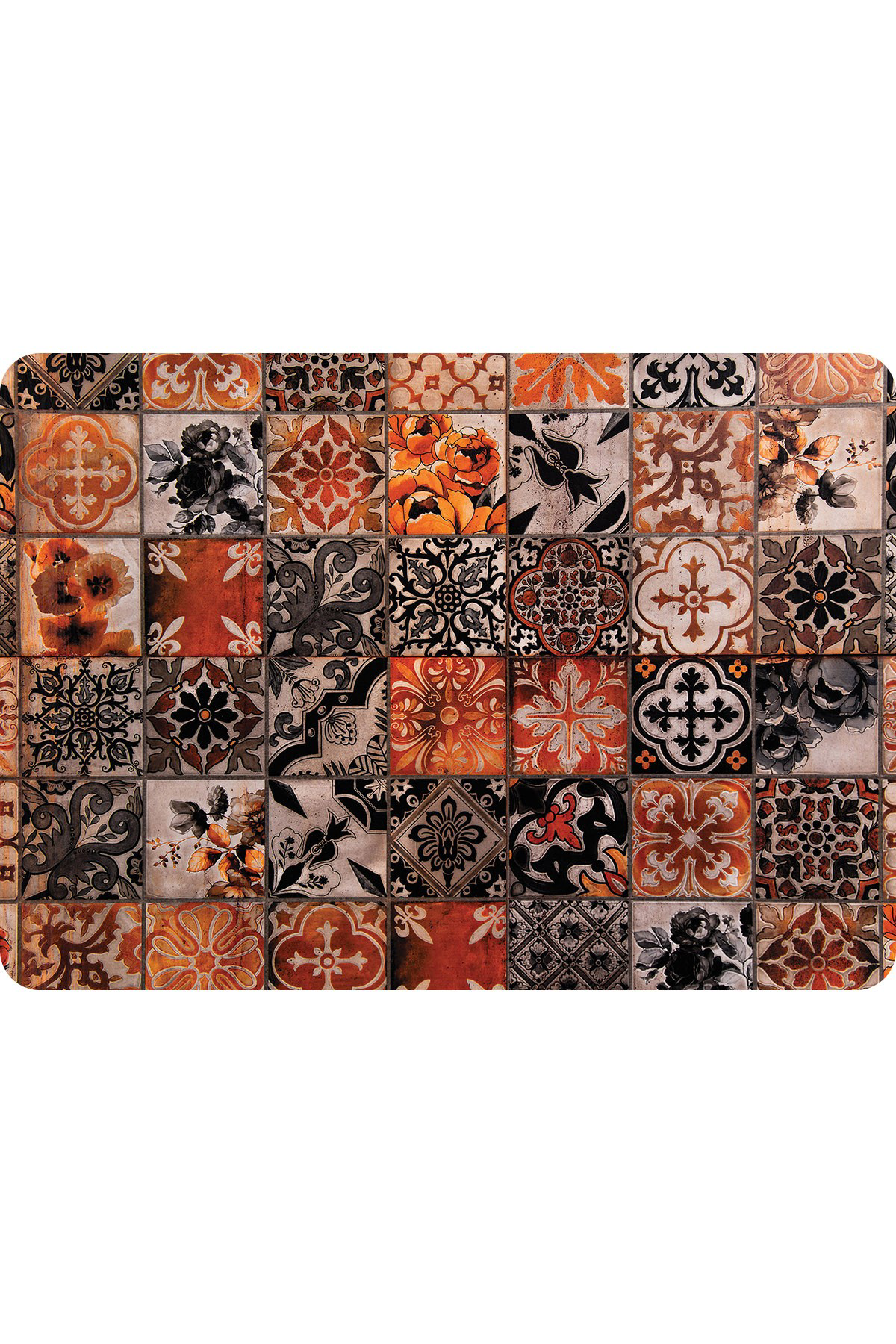 Artikel Dekoratif Baskılı Keçe Amerikan Servisi, Supla 2'Li Servis Takım 