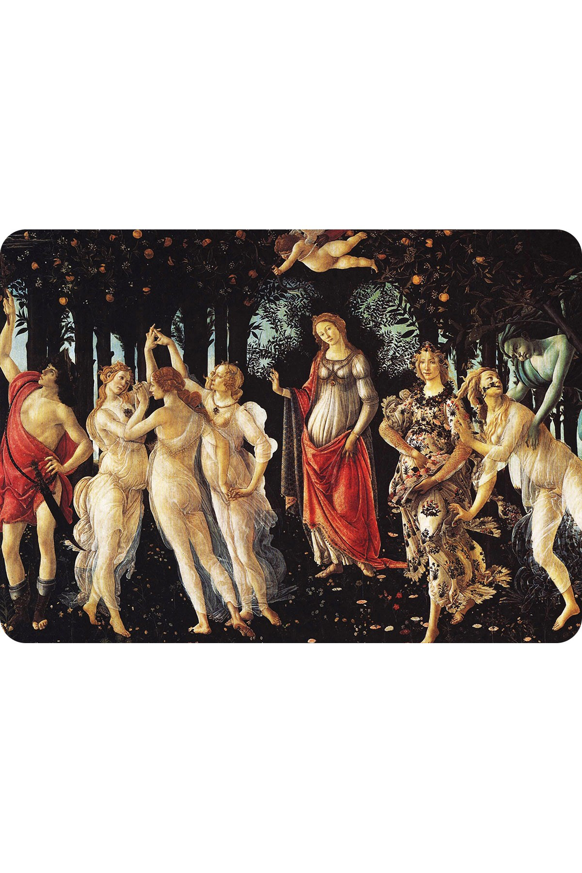 Artikel Dekoratif Baskılı Keçe Amerikan Servisi, Supla 4'Lü Servis Takım 