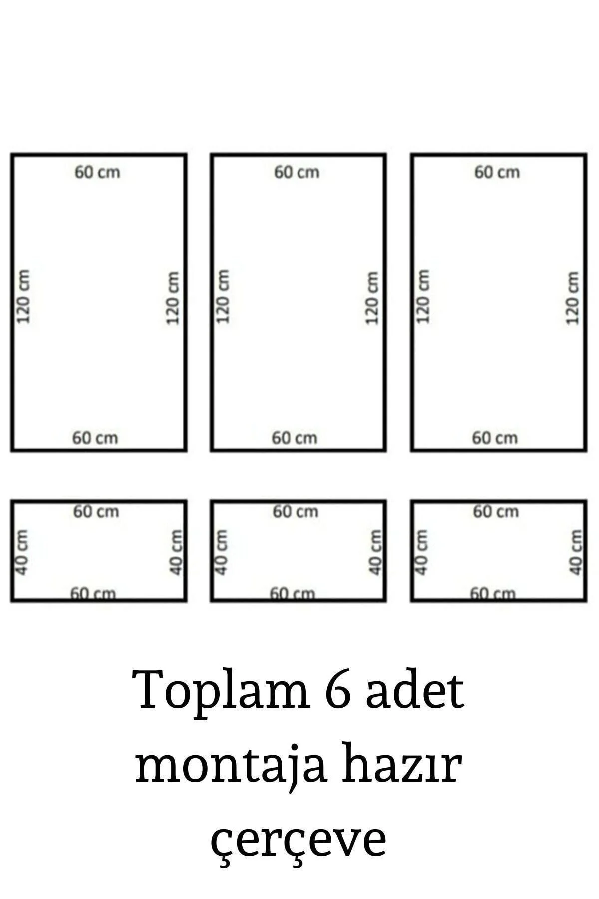 Dekoratif Boyanabilir Strafor 4 Cm Duvar Çıtası 6 Adet Hazır Kesi