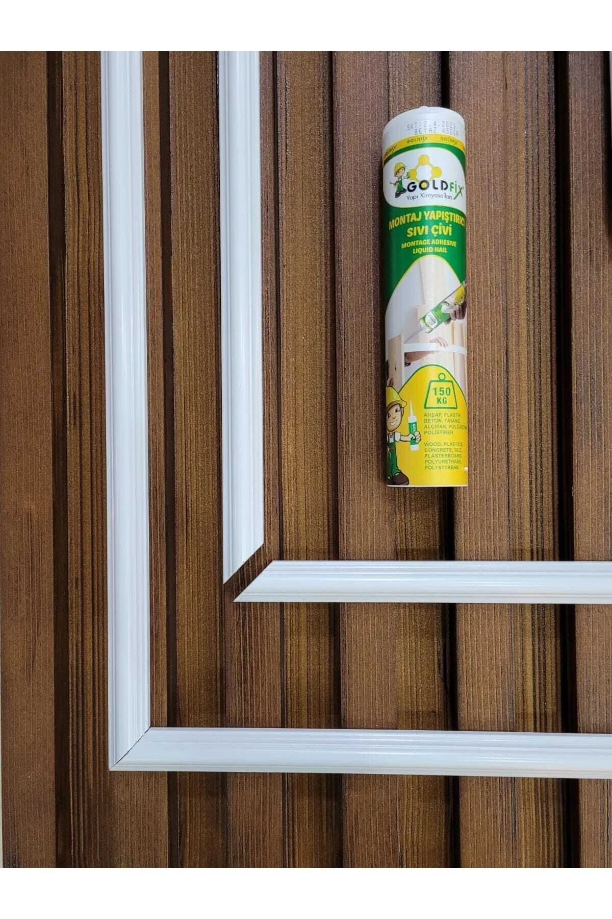 Dekoratif Boyanabilir 2,5 Cm Duvar Çıtası 1 Adet 120cm*60cm Hazır