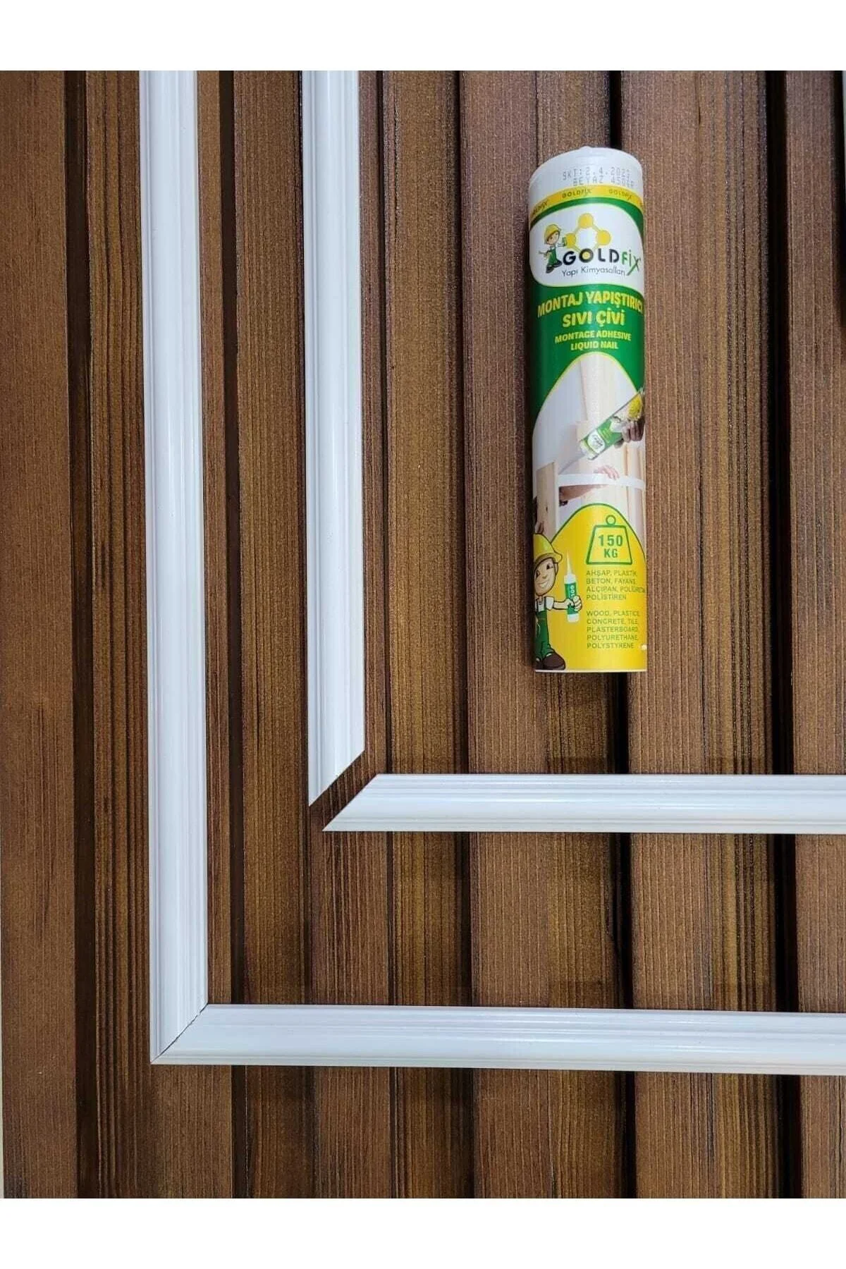 Dekoratif Boyanabilir 4 Cm Duvar Çıtası 1 Adet 120cm*120cm Hazır 