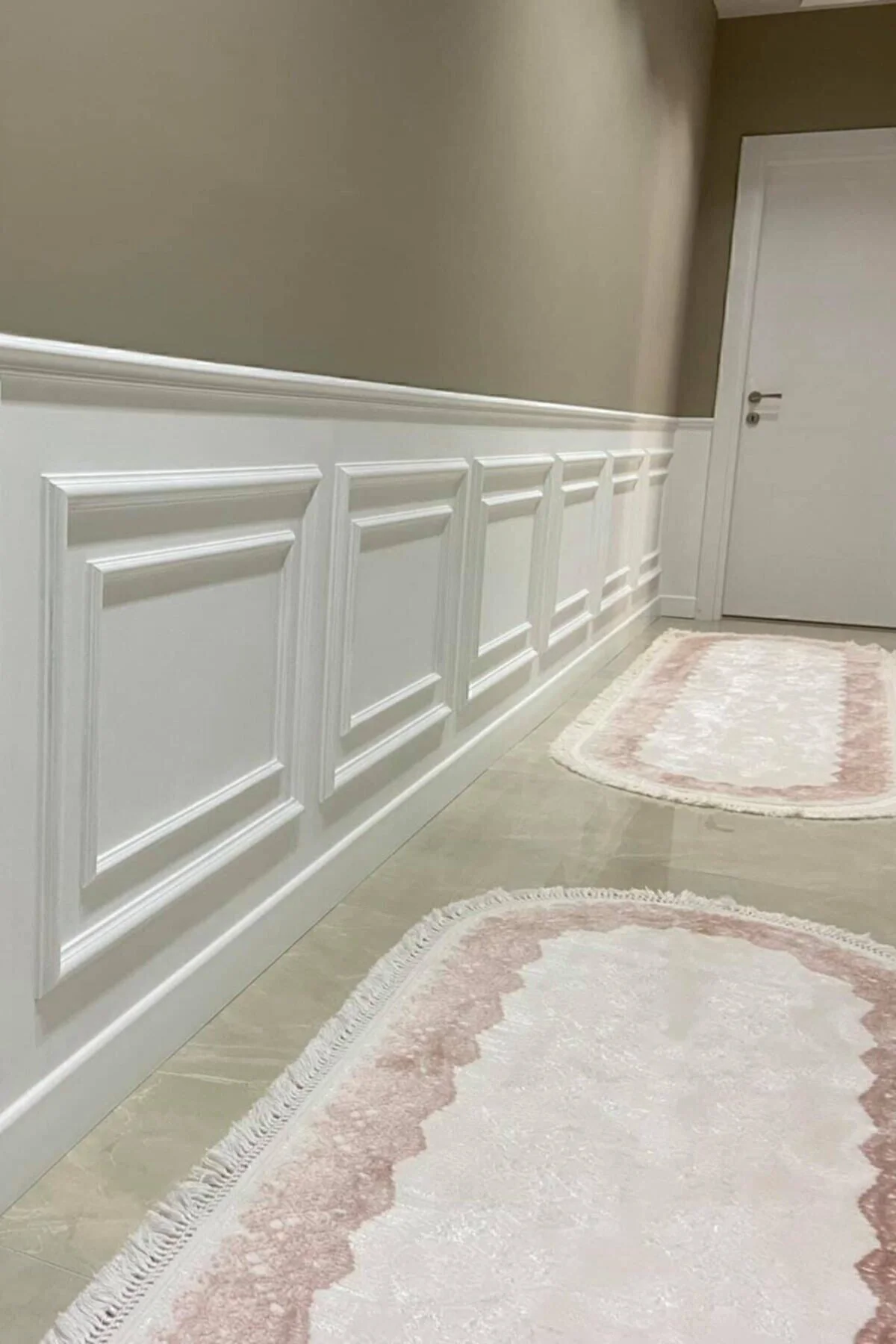 Dekoratif Boyanabilir 1 Adet 4 Cm Polistren Duvar Çıtası