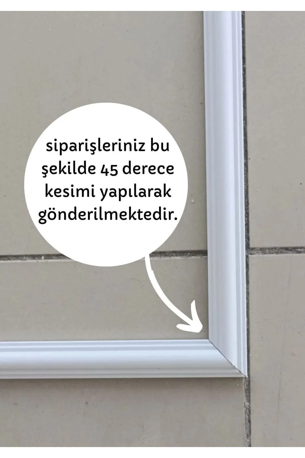 Dekoratif Boyanabilir 2,5 Cm Strafor Duvar Çıtası 30 cm x 50 cm H