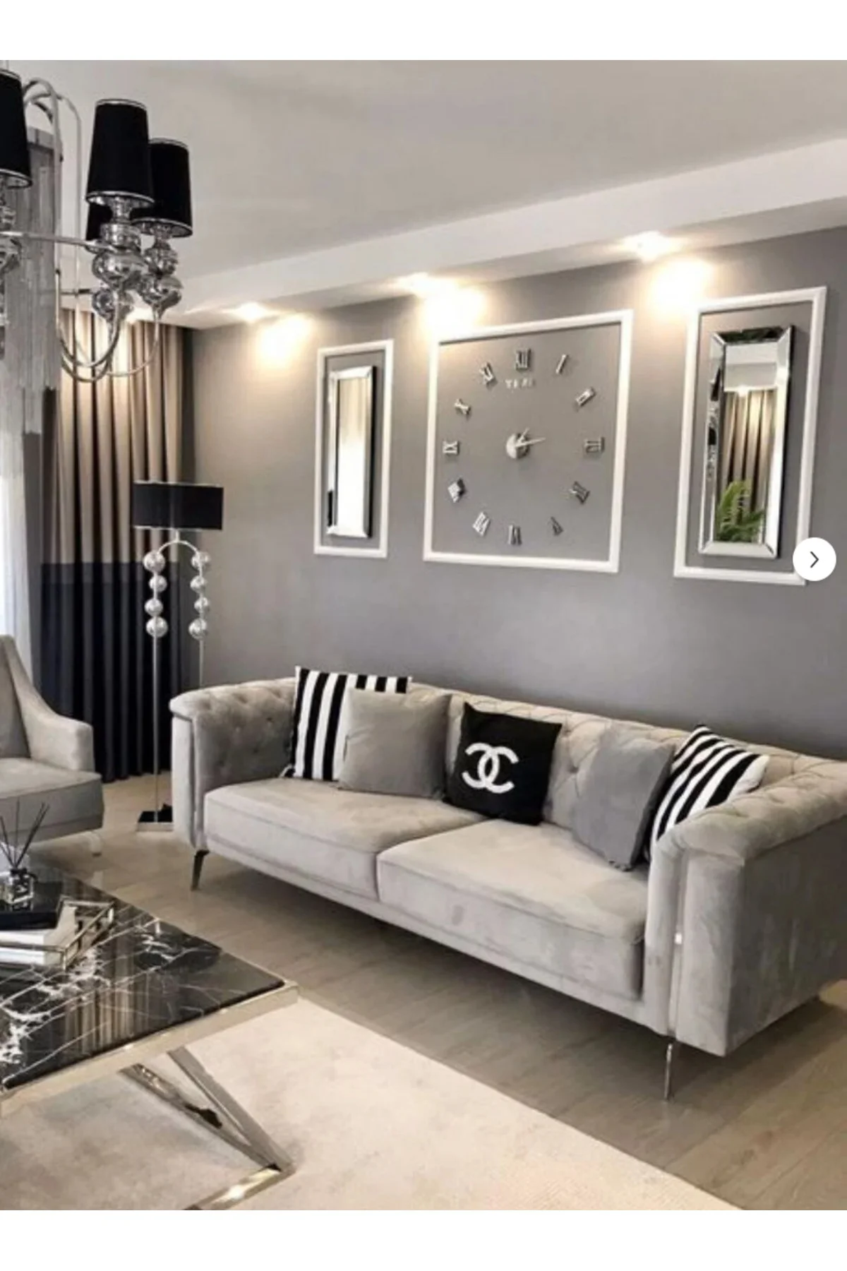 Dekoratif Boyanabilir Hazır Kesimli 3 Adet Çerçeve Strafor Duvar 