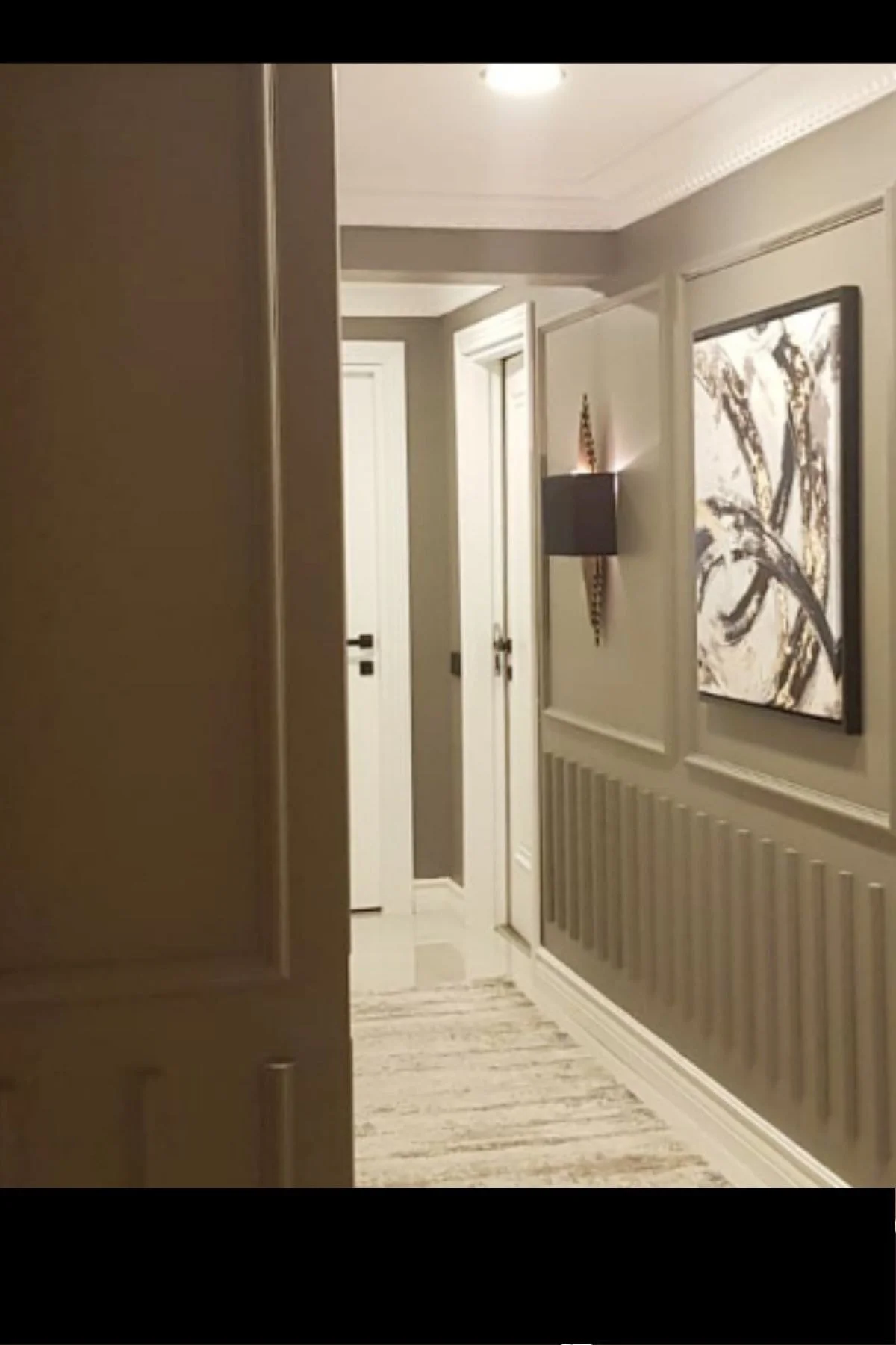 Dekoratif Boyanabilir Hazır Kesim Koridor Çıtası