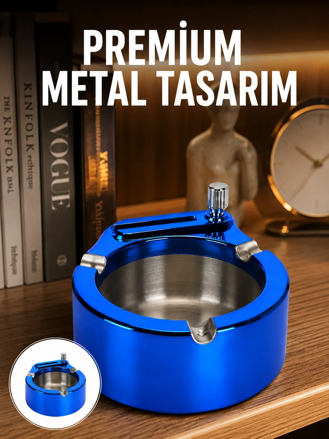 Dekoratif Çakmaklı Küllük Kolay Temizlenebilir Metal Yeni Nesil Fiyatı, Yorumları ve Özellikleri