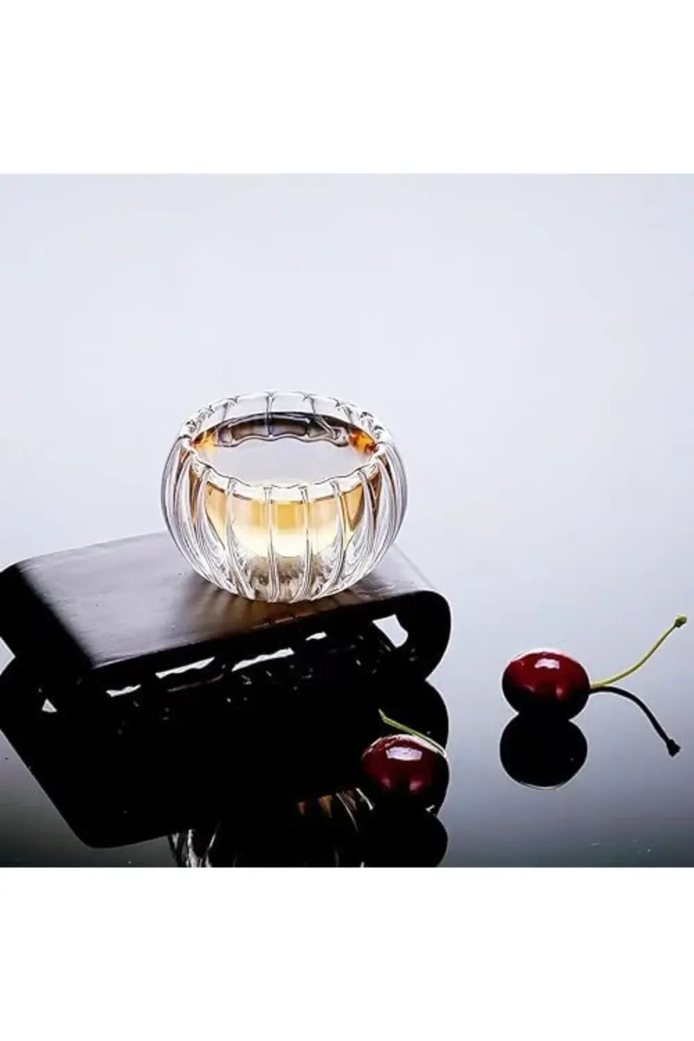 Dekoratif Cam Lokumluk, 8x8 cm, 6'lı Set 395519