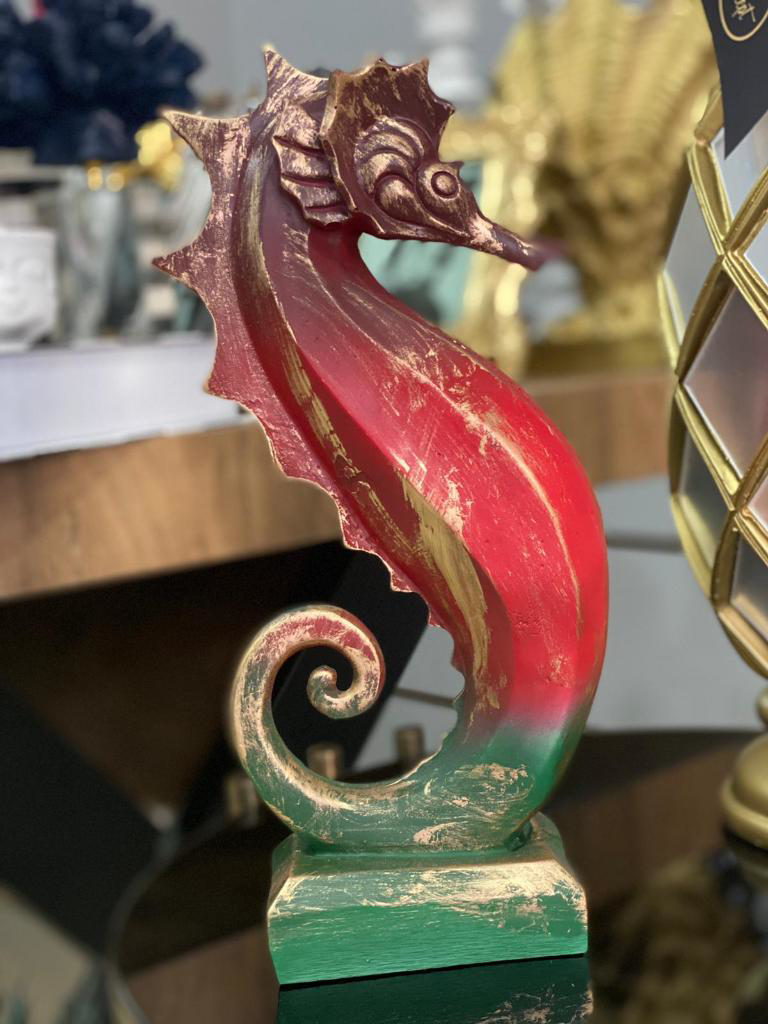 Dekoratif Deniz Atı Biblo