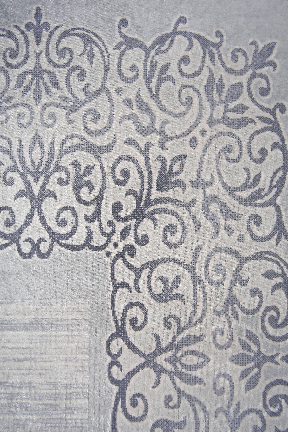 Dekoratif Dijital Saçaklı Halı Yolluk Yıkanabilir Antialaerjik An