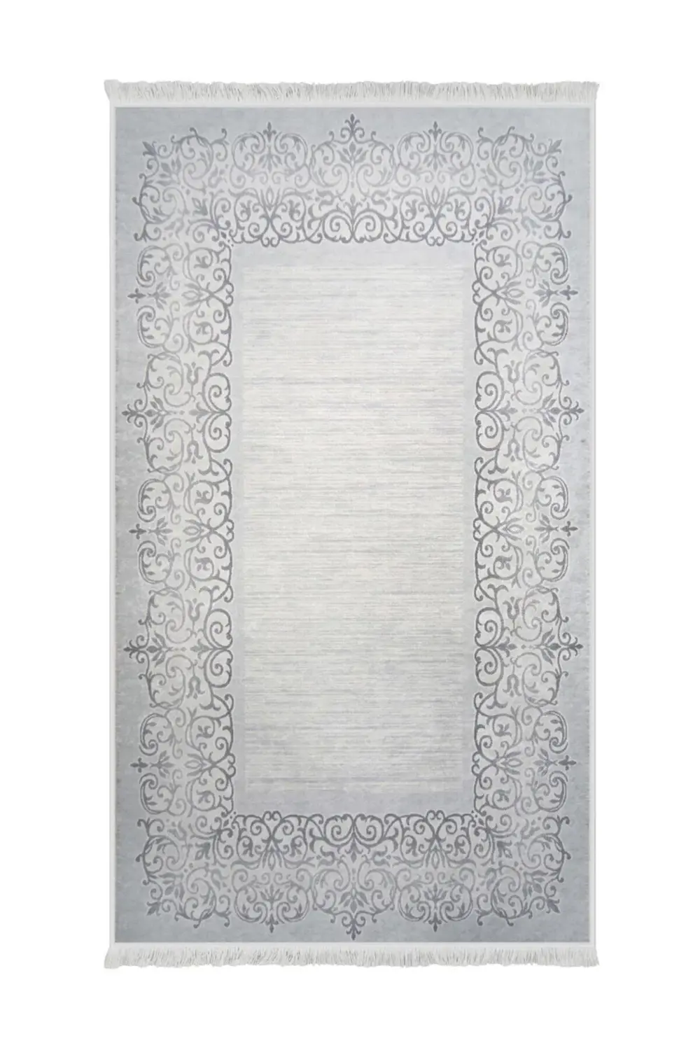 Dekoratif Dijital Saçaklı Halı Yolluk Yıkanabilir Antialaerjik An