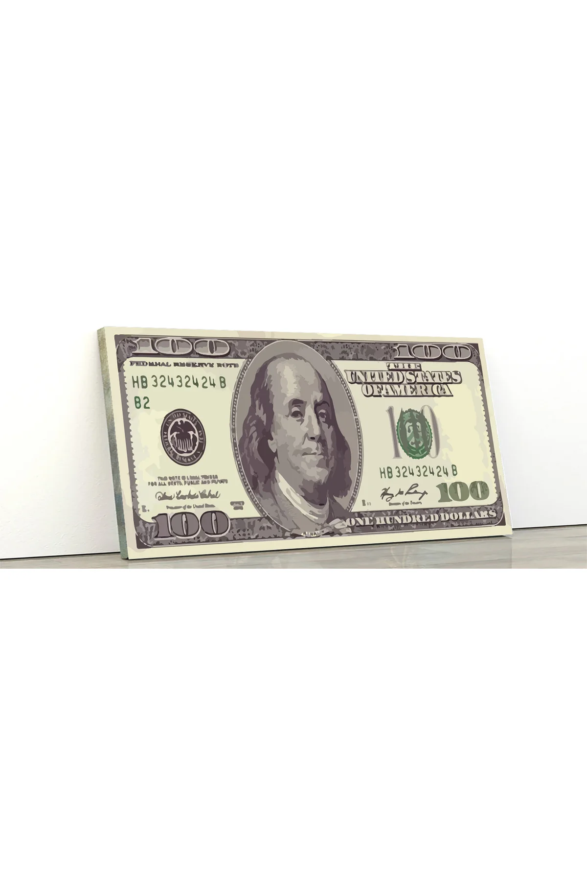 Dekoratif Dolar Tablo ev iş yeri için Kanvas Tablo