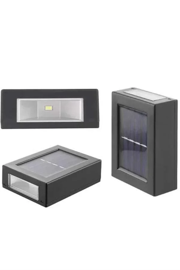 Dekoratif Duvar Lambası Solar Güneş Enerjili Bahçe Aydınlatması - Lisinya